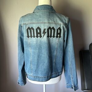 C’EST TOI Women’s Denim MAMA Jacket